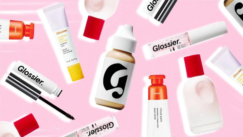 Glossier as an example of innovation stopover 3 in beauty