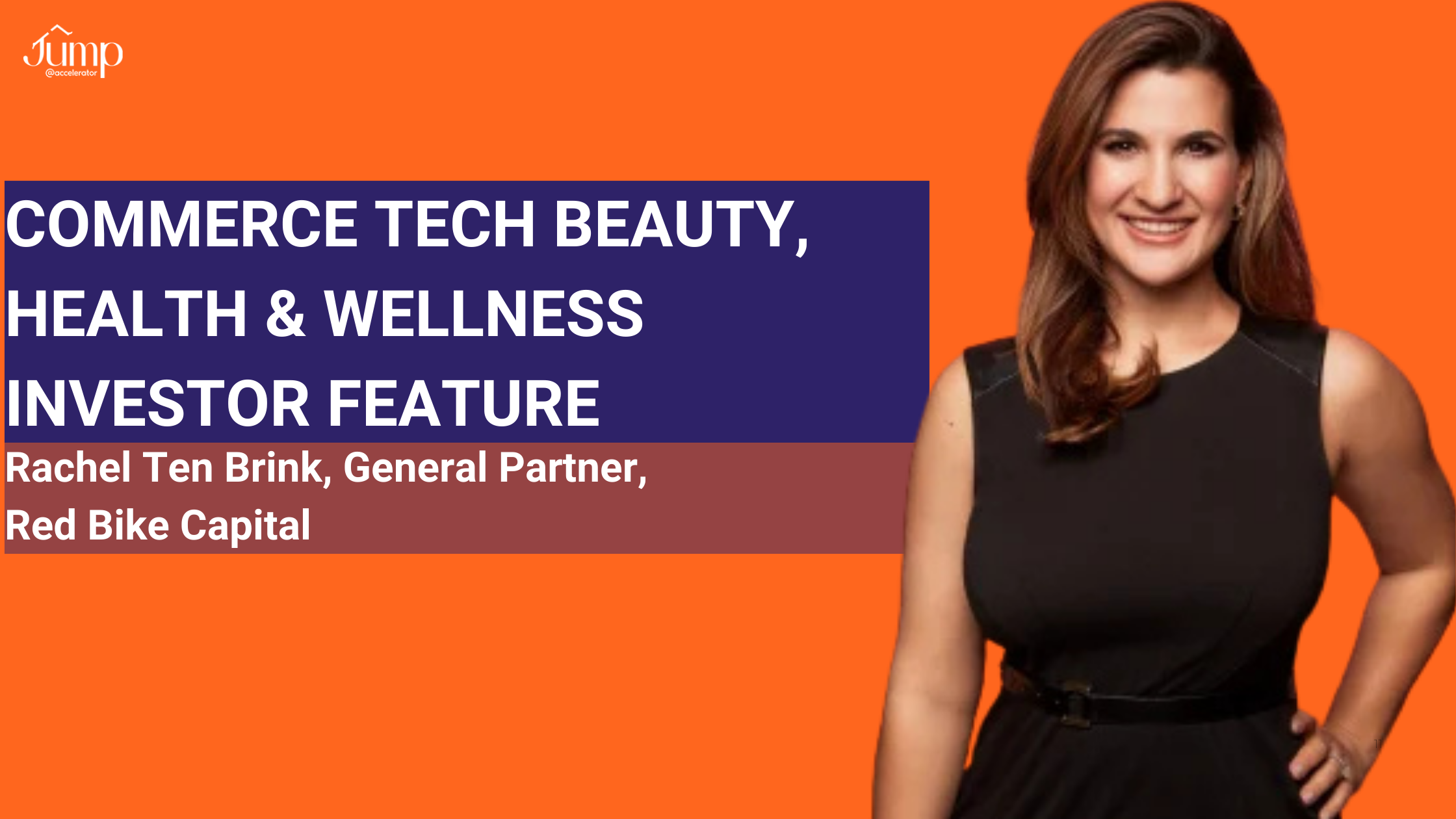 Rachel Ten Brink of Red Bike Capital VC tech-enabled beauty, health & wellness investor