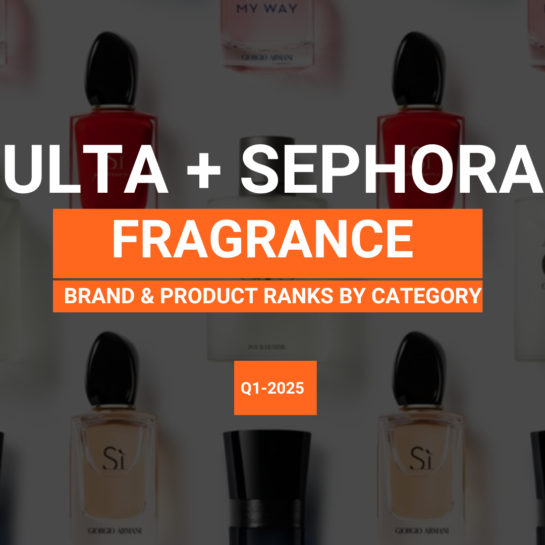 2025 Fragrance ranks: Ulta & Sephora