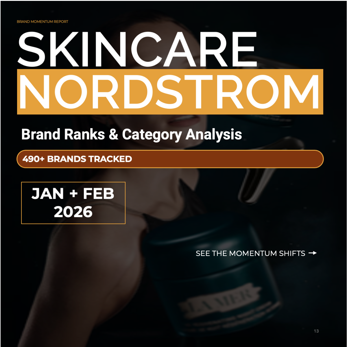 Jan + Feb 2026 Skincare: Nordstrom Brand Ranks Report