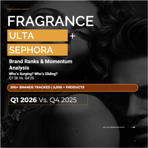 Q1 2026 Fragrance Winners: Ulta + Sephora Report on Brand Ranks, Momentum & Competitive Intelligence