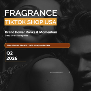 Q2 2026 TikTok Shop Fragrance Brand Winners: Ranks