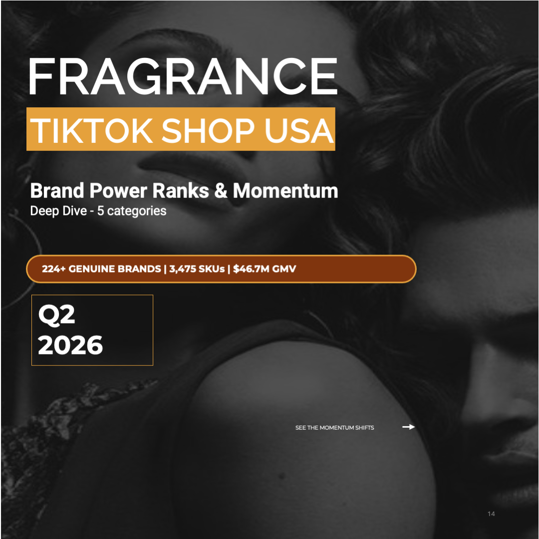 Q2 2026 TikTok Shop Fragrance Brand Winners: Ranks